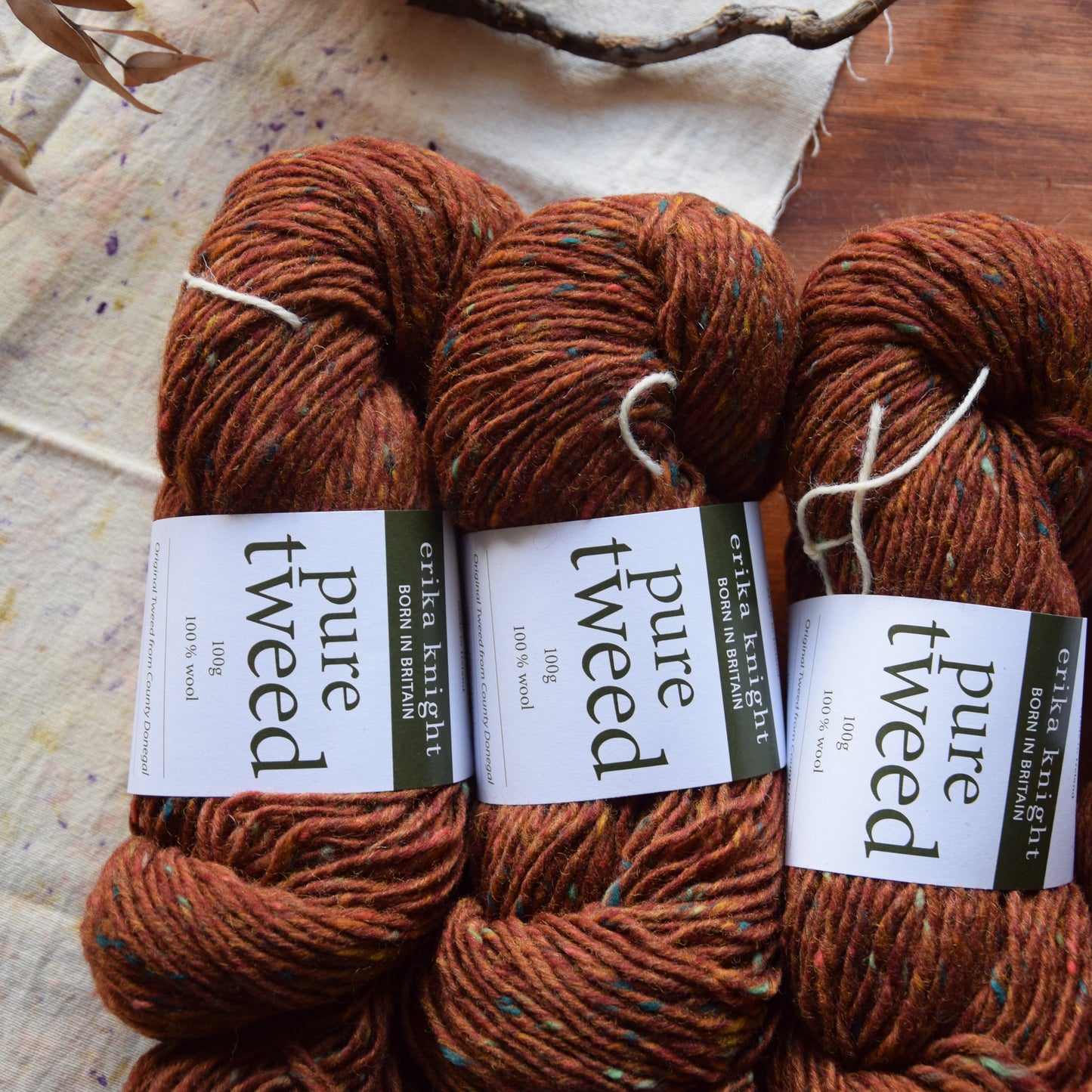 PURE TWEED - Erika Knight - 4727 Horncliffe Orange