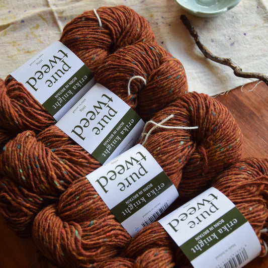 PURE TWEED - Erika Knight - 4727 Horncliffe Orange