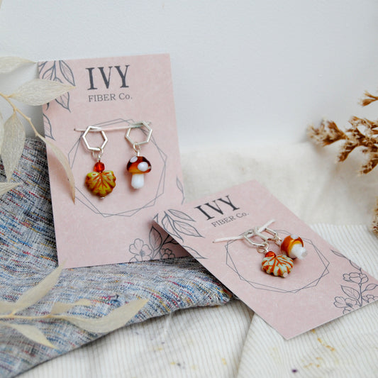 Stitch markers set - Fungus