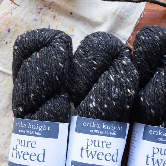 PURE TWEED - Erika Knight - 4541 Lennel Kirk Black