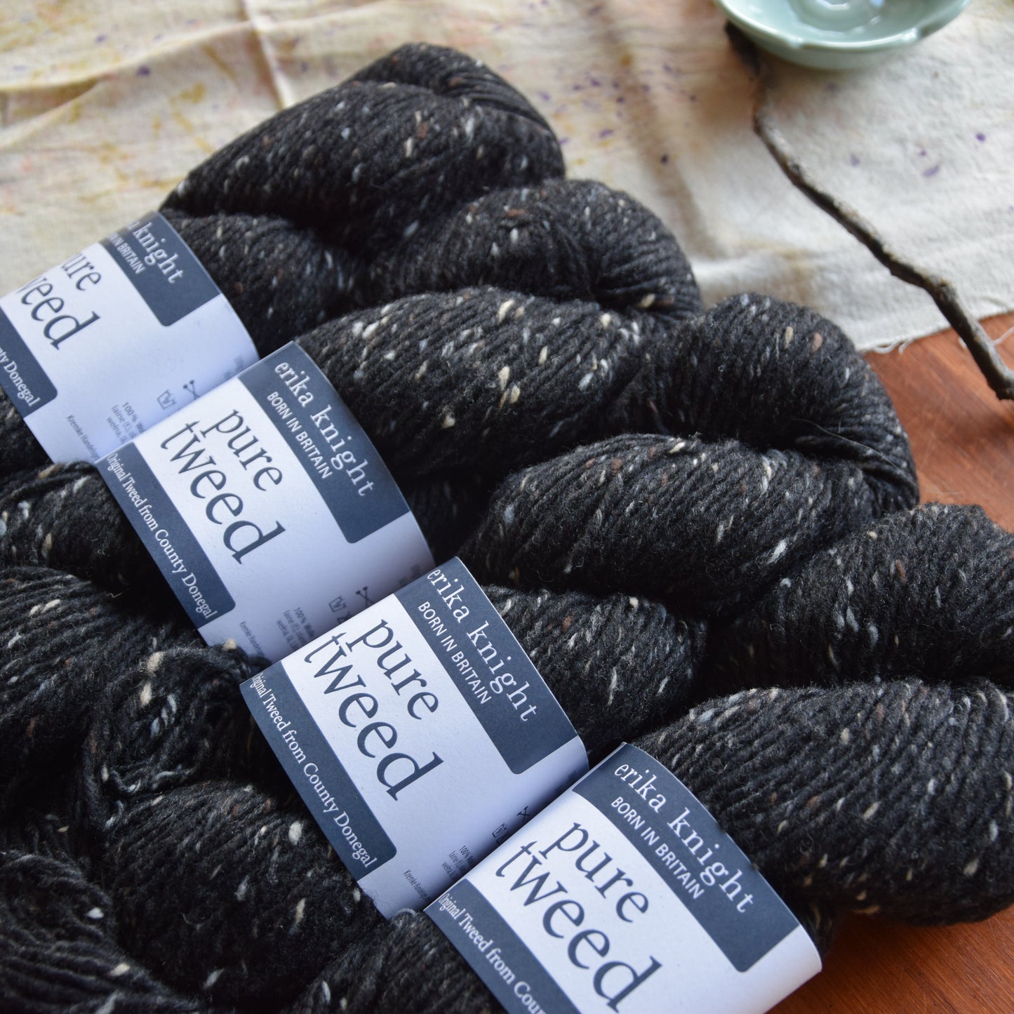 PURE TWEED - Erika Knight - 4541 Lennel Kirk Black