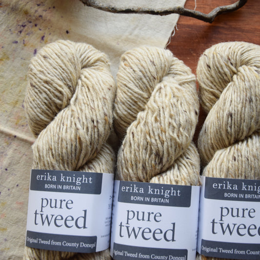 PURE TWEED - Erika Knight - 4896 Waverly Castle White