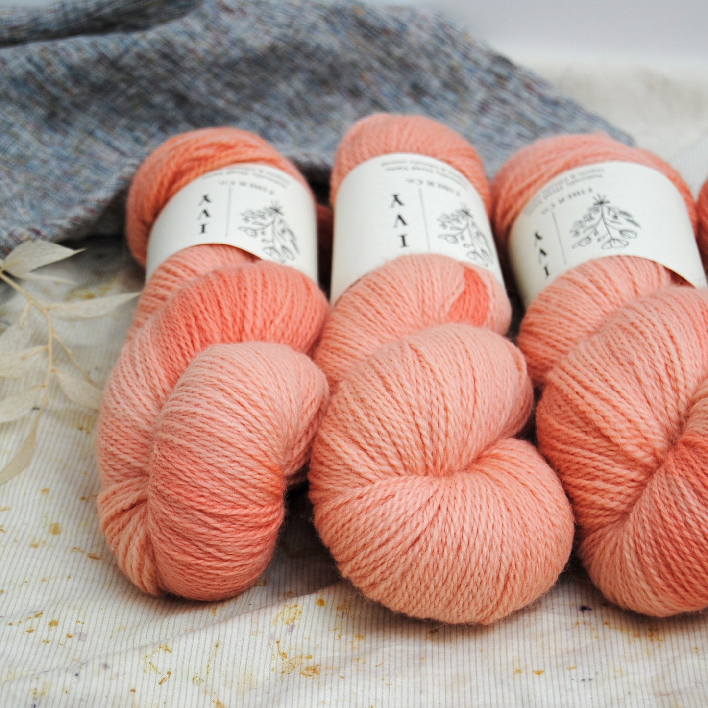 FALKLAND MERINO fingering - Coral Island