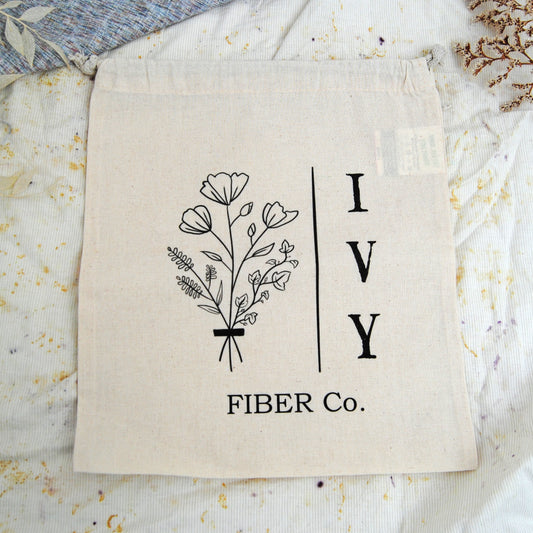 Ivy cotton pouch