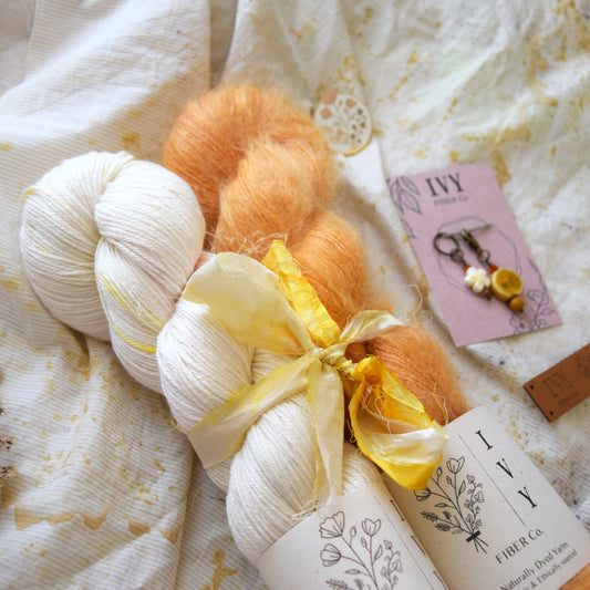 July Box by Ivy Fibre Co. Hibernal Hat kit