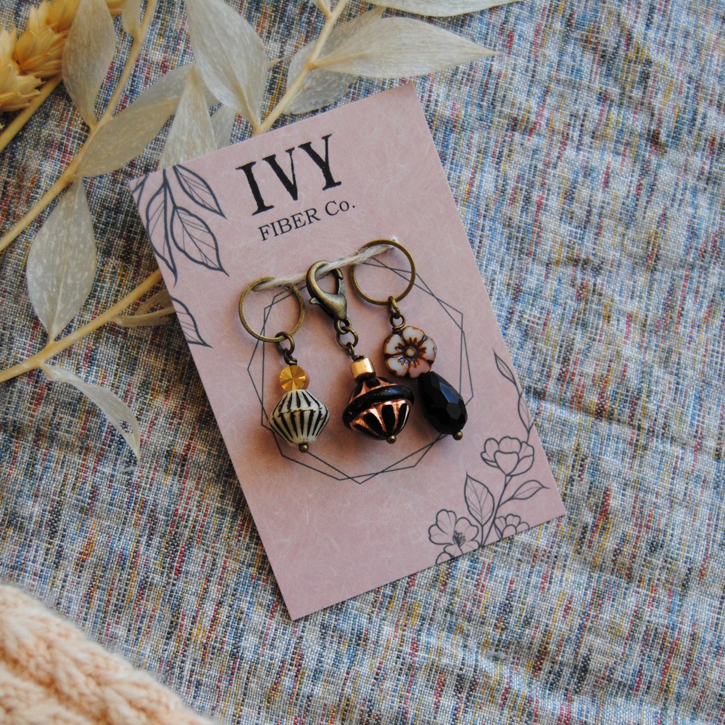 Stitch markers set - Elegance