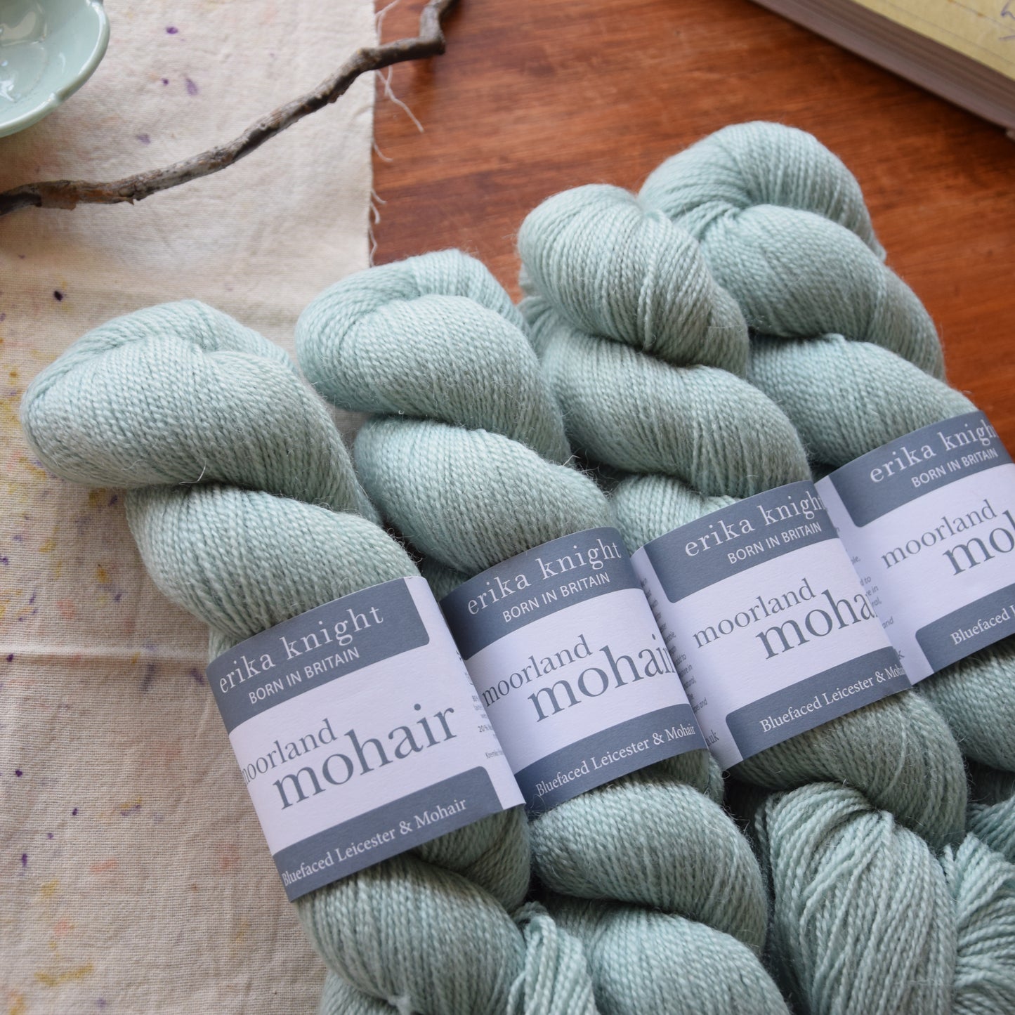 MOORLAND MOHAIR - Erika Knight - 09 Hebrides Green