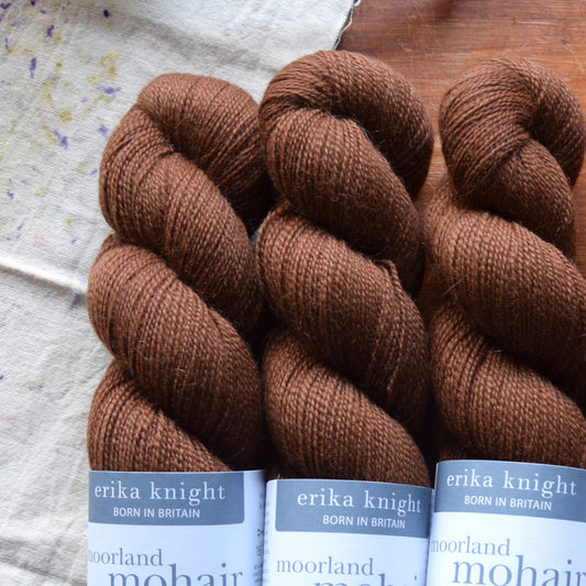 MOORLAND MOHAIR - Erika Knight - 12 Exmoor Brown