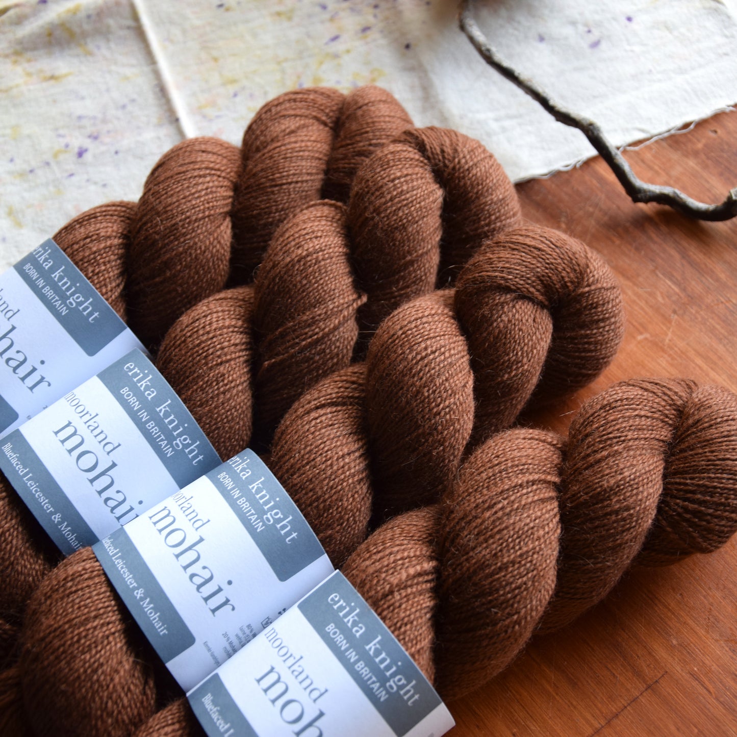 MOORLAND MOHAIR - Erika Knight - 12 Exmoor Brown