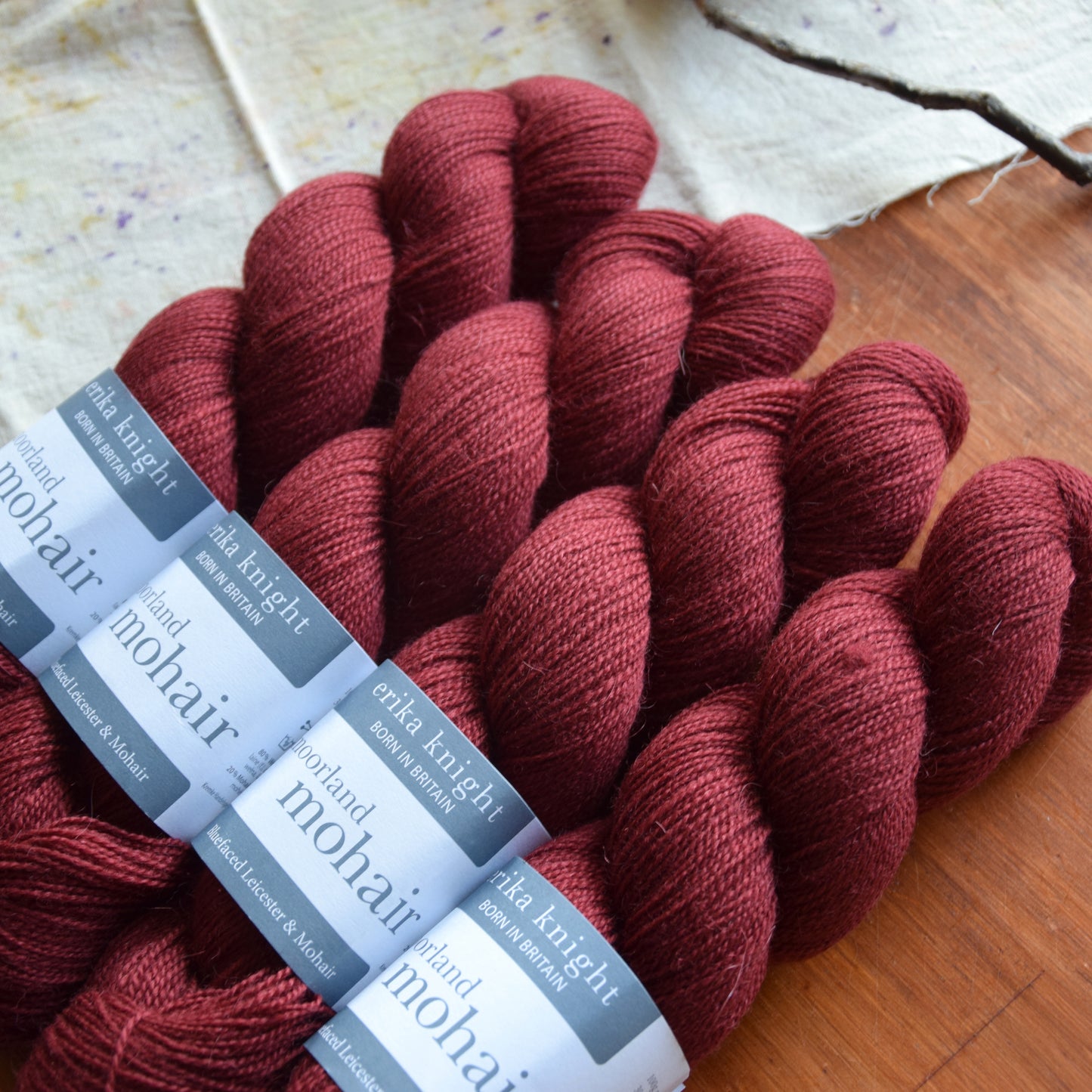 MOORLAND MOHAIR - Erika Knight - 03 Devon Sandstone Red