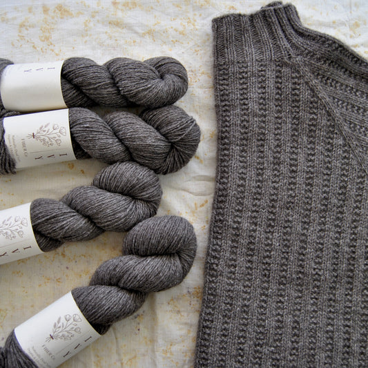 STEPPE DK - Pebble (undyed)