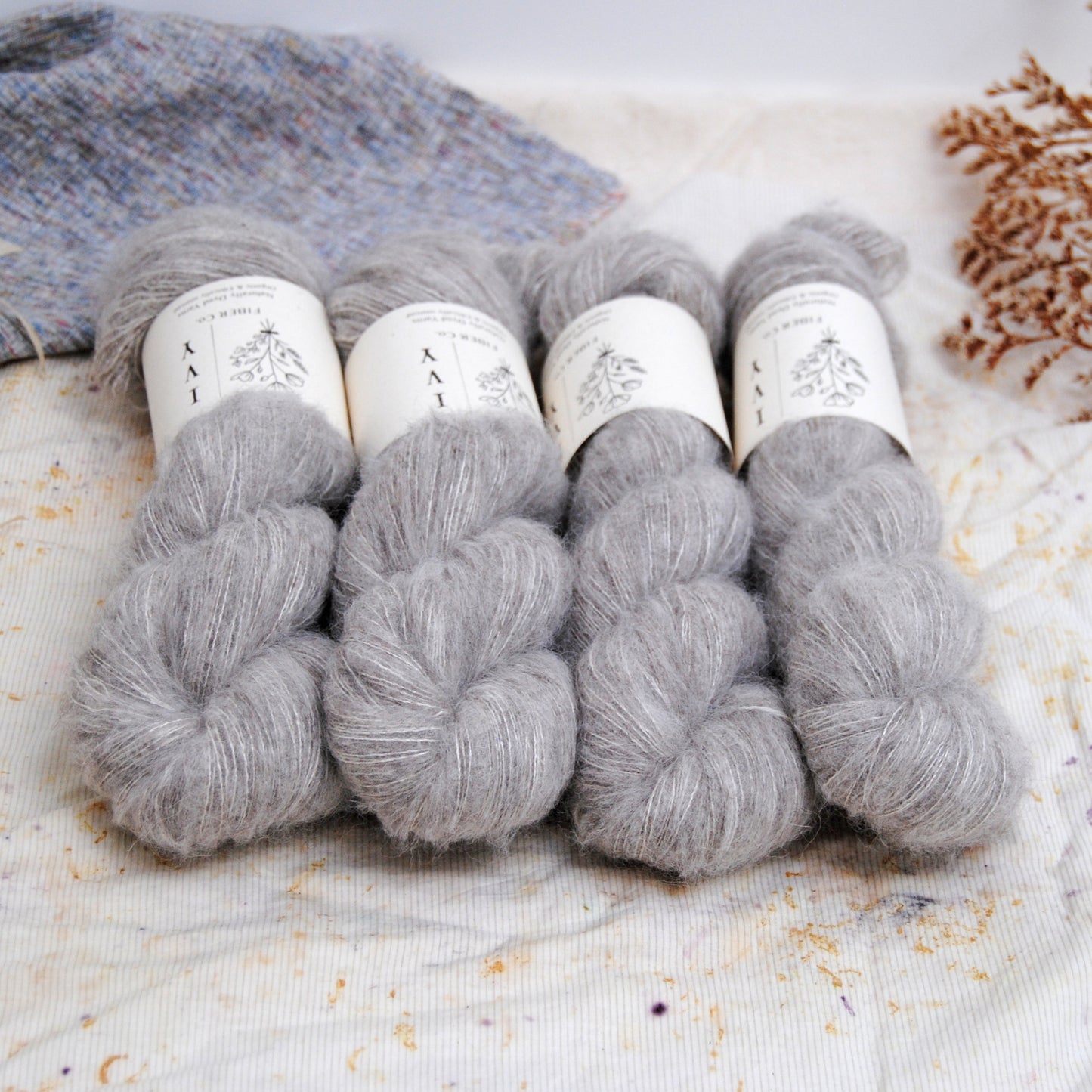 Alpaca Yak lace - Undyed
