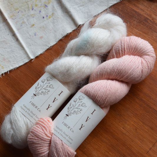 Lace + DK  kit - Coral & OOAK