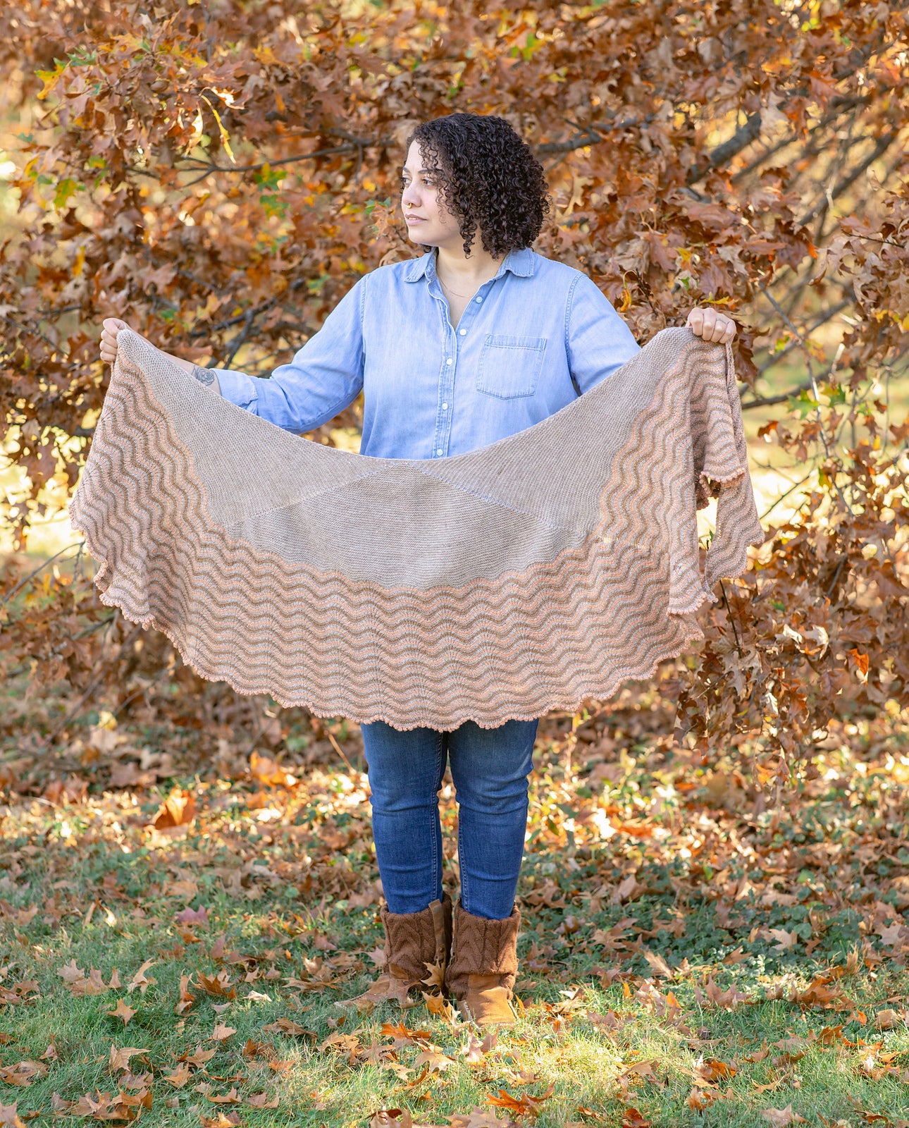 Ivy Shawl kit - The original