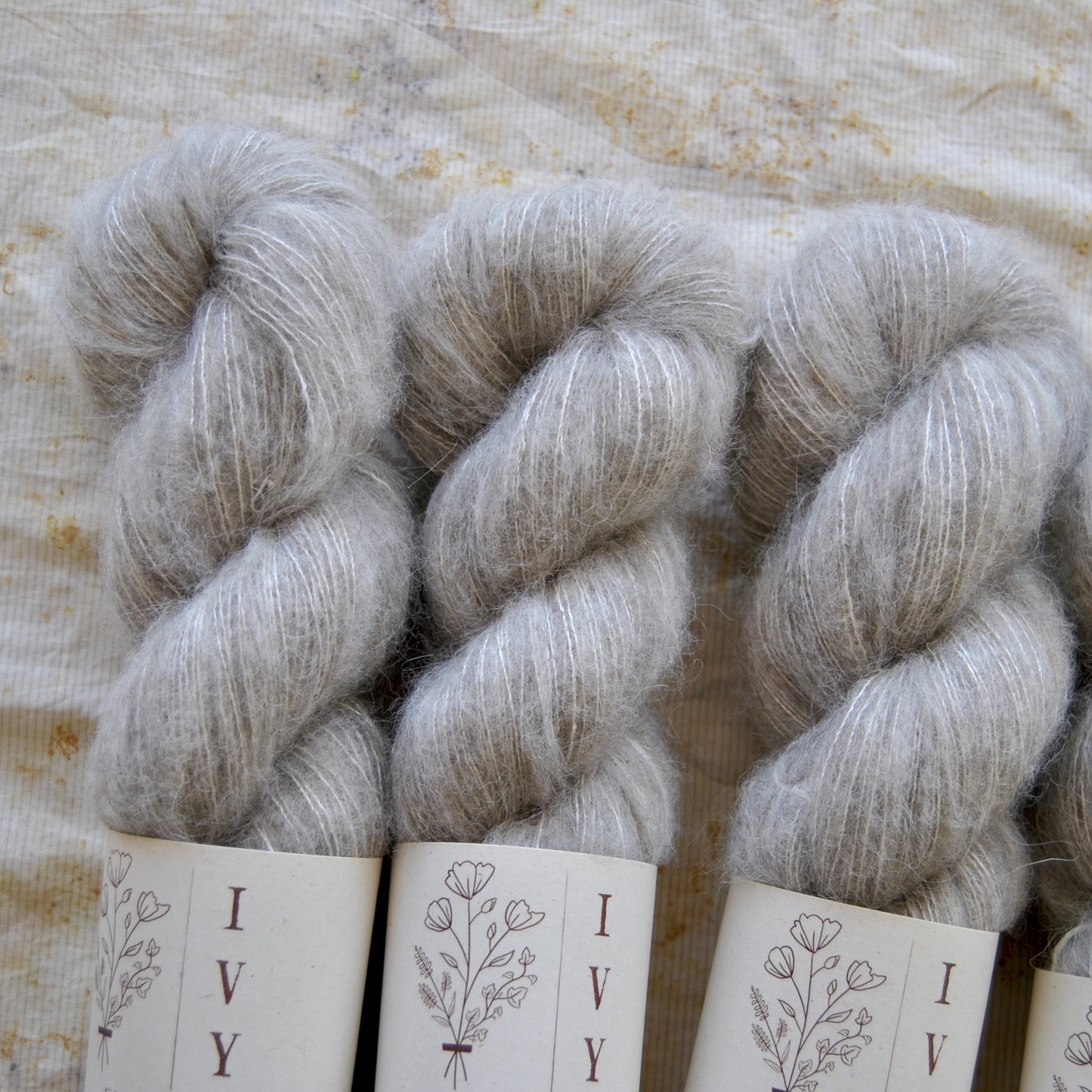 Alpaca Yak lace - Undyed