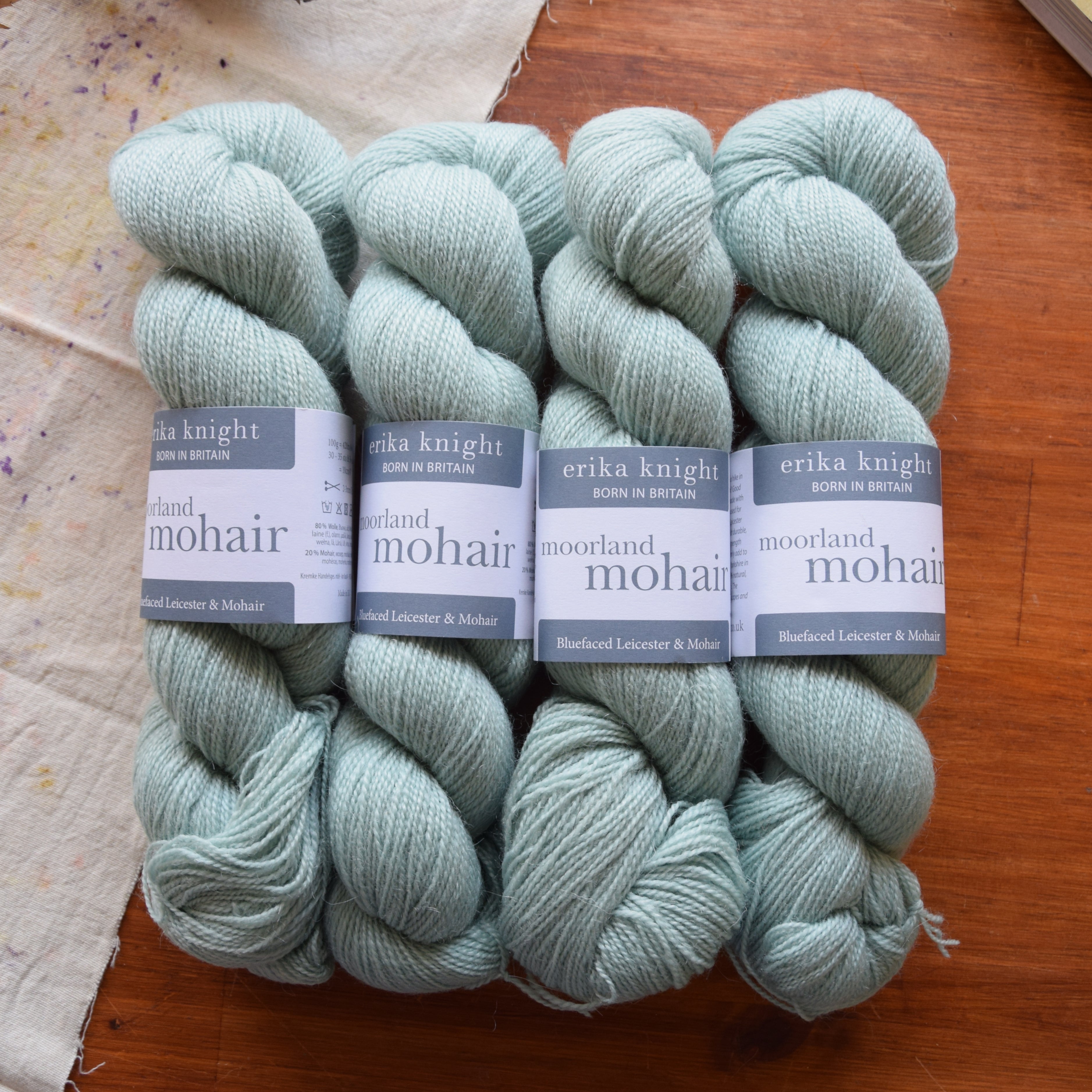 MOORLAND MOHAIR - Erika Knight - 09 Hebrides Green – Ivy Fiber Co. EI