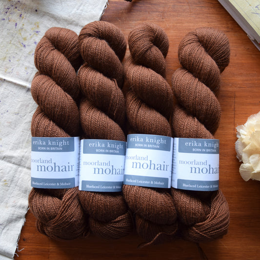 MOORLAND MOHAIR - Erika Knight - 12 Exmoor Brown