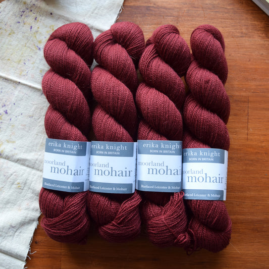 MOORLAND MOHAIR - Erika Knight - 03 Devon Sandstone Red