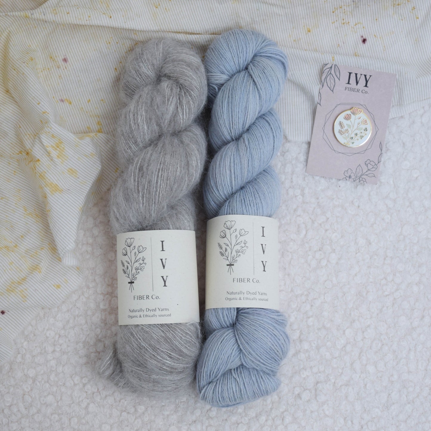 Lorien Shawl kit - Periwinkle version