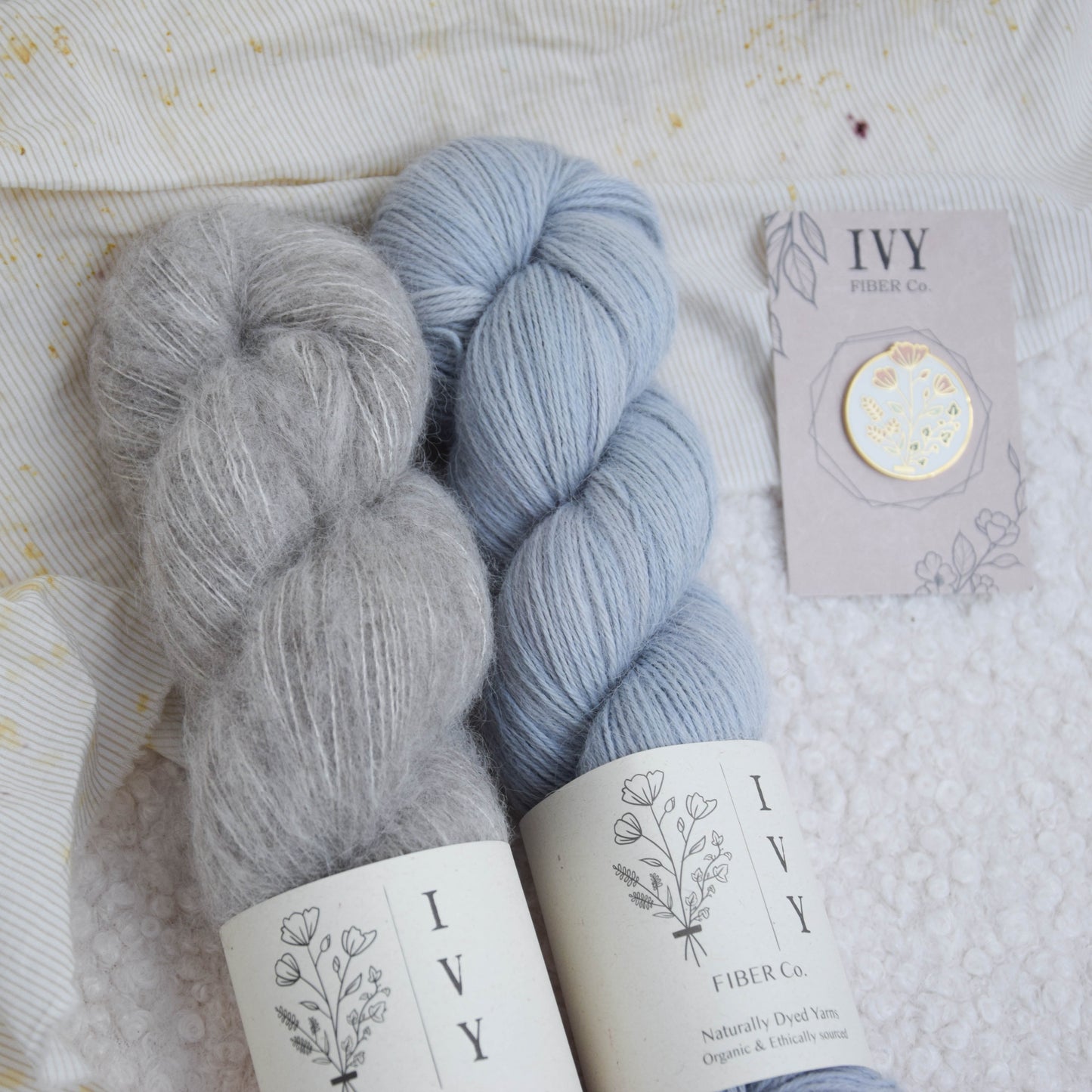 Lorien Shawl kit - Periwinkle version