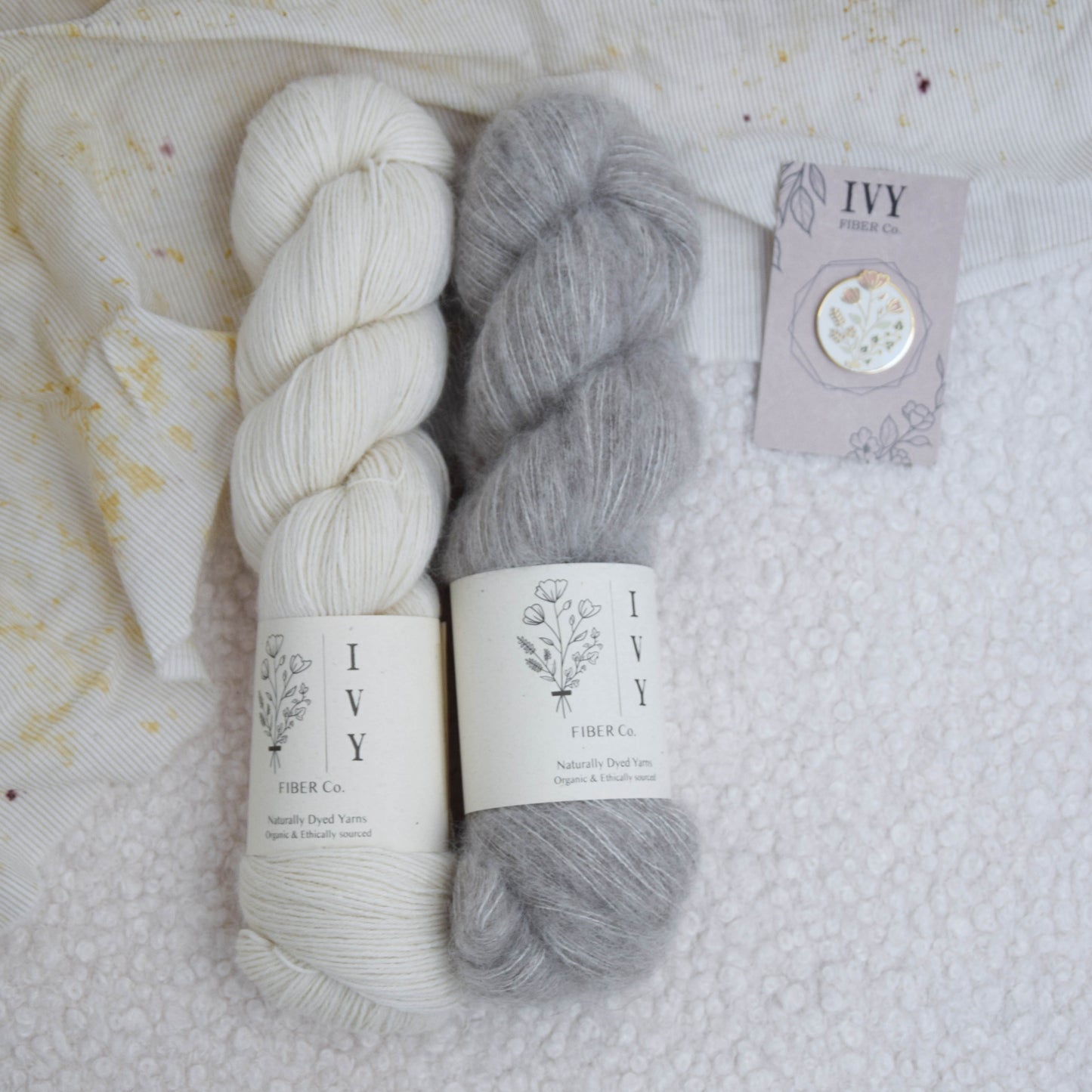 Lorien Shawl kit - Snow version