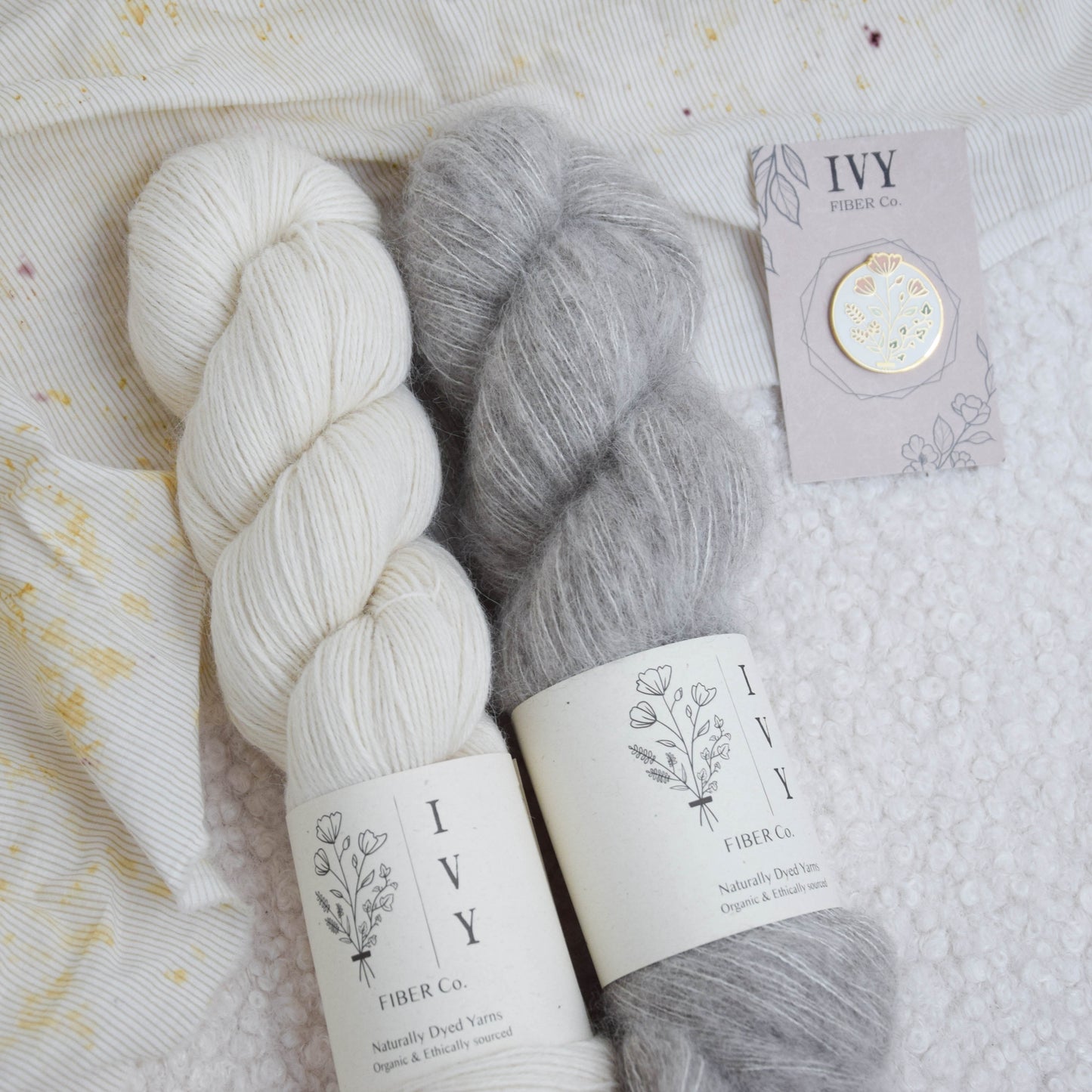 Lorien Shawl kit - Snow version